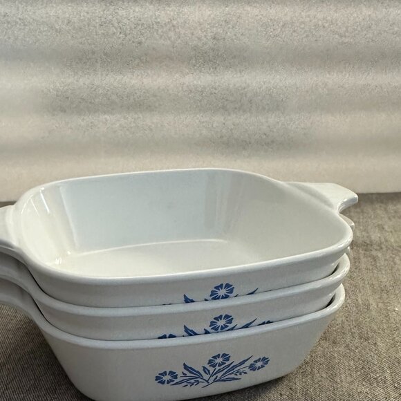 Vintage Corning Ware - Petite Cornflower Pans (4 avail) - Picture 1 of 3